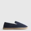 Låga stickade espadriller
