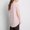 Långärmad T-shirt med rund hals