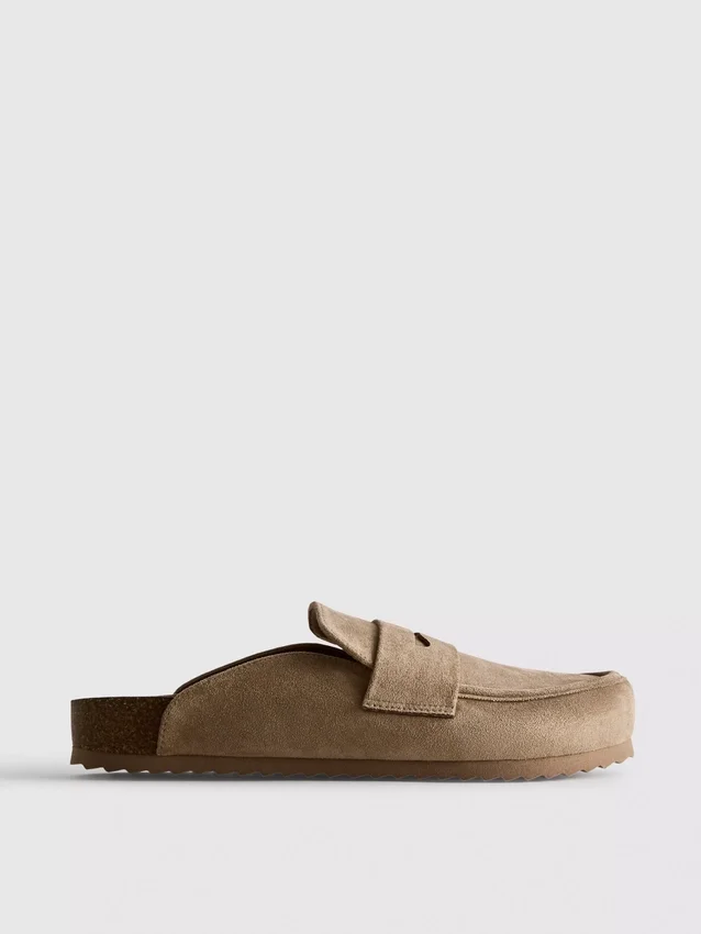 Loafer-klacksandaler
