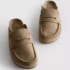 Loafer-klacksandaler