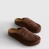 Loafer-klacksandaler