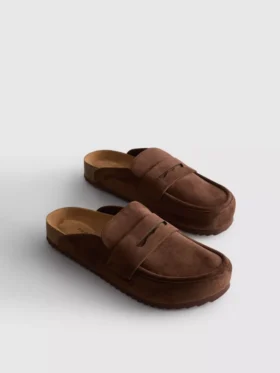 Loafer-klacksandaler