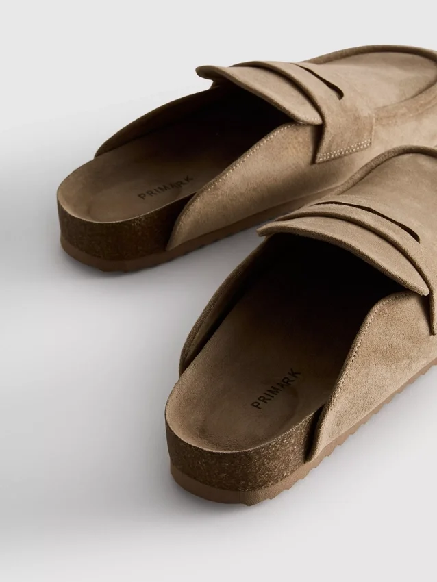Loafer-klacksandaler