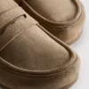 Loafer-klacksandaler