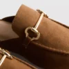 Loafers i mule-stil med snaffle-detaljer
