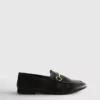 Loafers med snaffle-detalj