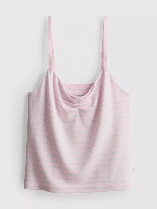 Love to Lounge randig pyjamas-cami-top