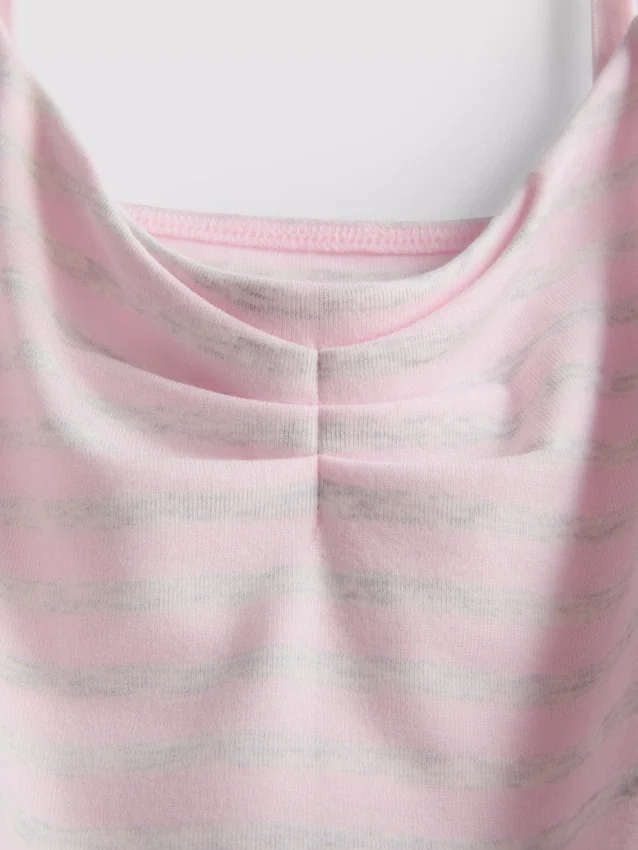Love to Lounge randig pyjamas-cami-top