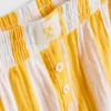 Love to Lounge randiga pyjamasar med volanger