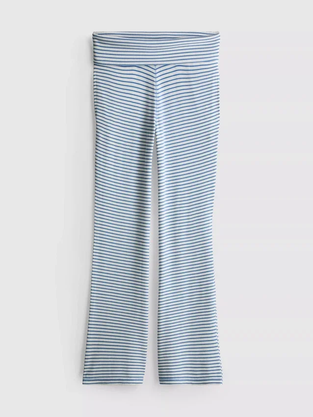 Love to Lounge: ribbade, randiga pyjamasbyxor