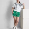 Löparshorts i bomullsrik jersey