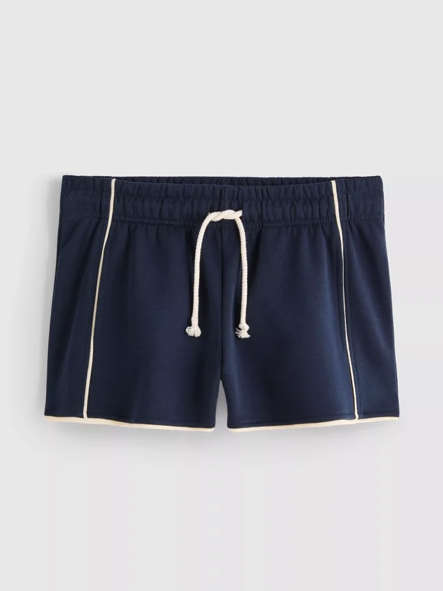Löparshorts i bomullsrik jersey