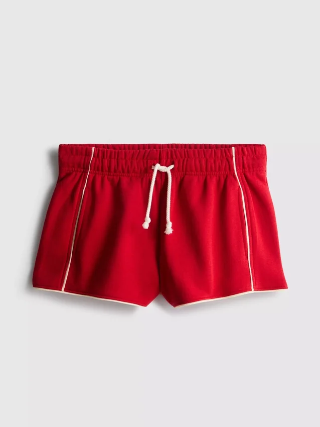Löparshorts i bomullsrik jersey