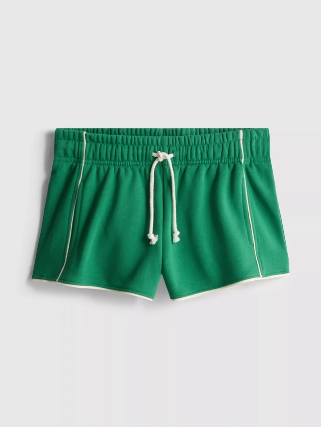 Löparshorts i bomullsrik jersey