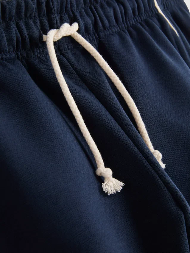 Löparshorts i bomullsrik jersey