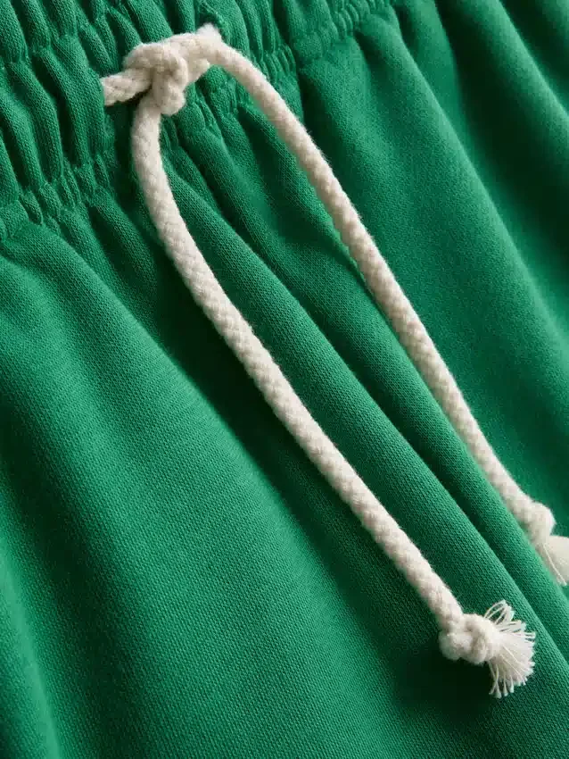 Löparshorts i bomullsrik jersey