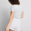 Löpningsshorts i bomullsdenim