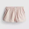 Löpningsshorts i bomullsdenim