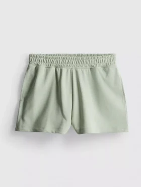 Lösa flygplatsshorts med hög bomullshalt