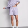 Lösa flygplatsshorts med hög bomullshalt