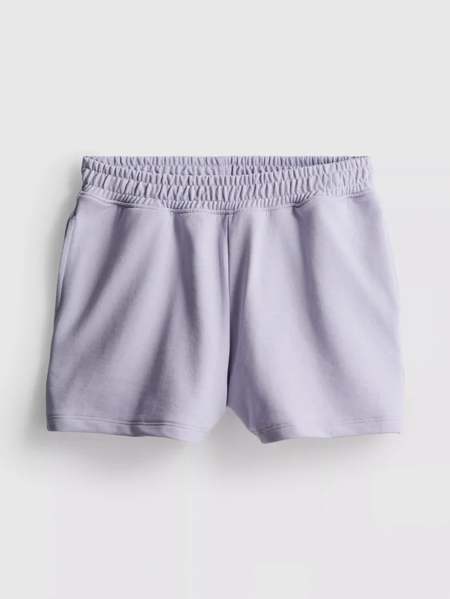 Lösa flygplatsshorts med hög bomullshalt