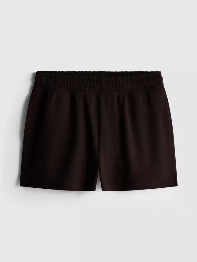 Lösa flygplatsshorts med hög bomullshalt
