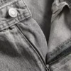 Löst sittande cargo-Jeans med medelhög midja