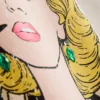 Marilyn Monroe-t-shirt i bomull i oversized-modell