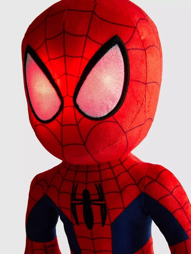 Marvel Spider-Man-mjukisdjur med ljus