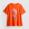 Maura K Spanien – avslappnad T-shirt med tryck