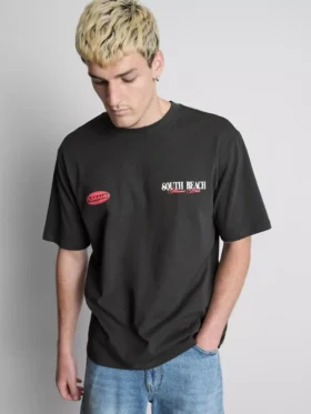 Miami-t-shirt med tryck