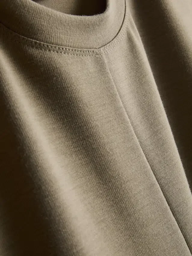Midi-T-shirtklänning