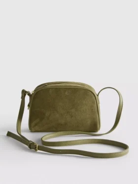 Mini-crossbodyväska i imitationsmocka