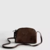 Mini-crossbodyväska i imitationsmocka