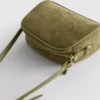 Mini-crossbodyväska i imitationsmocka