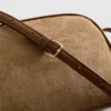 Mini-crossbodyväska i imitationsmocka