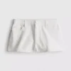 Minishorts i bomullsdenim