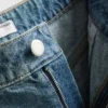 Minishorts i bomullsdenim