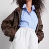 Mjukisbyxor i bomullsdenim