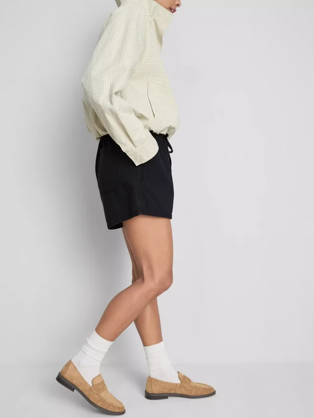 Mjukisbyxor i bomullsdenim