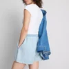 Mjukisbyxor i bomullsdenim