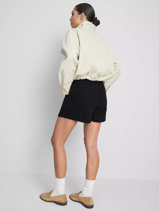 Mjukisbyxor i bomullsdenim