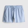 Mjukisbyxor i bomullsdenim
