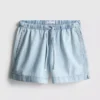 Mjukisbyxor i bomullsdenim