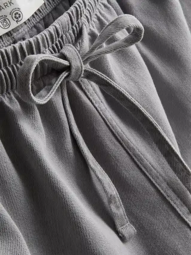 Mjukisbyxor i bomullsdenim