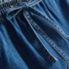 Mjukisbyxor i bomullsdenim