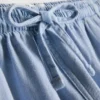 Mjukisbyxor i bomullsdenim
