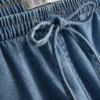 Mjukisbyxor i bomullsdenim