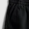 Mjukisbyxor i bomullsdenim