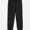 Mjukisbyxor med muddar vid benen och dragsko